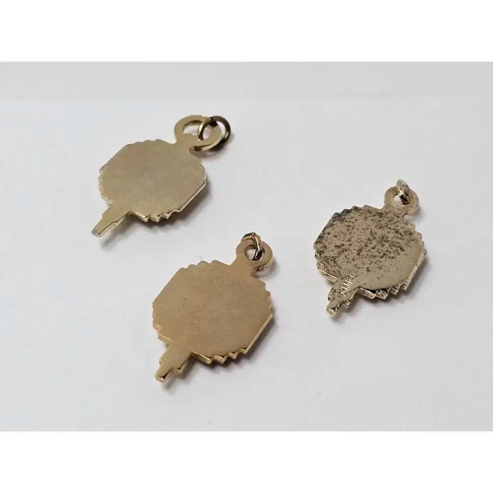 Vintage School Watch Fob Lot (3) Bronze * Read Description *